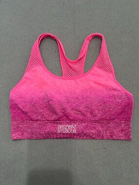 Women’s Bundle PINK Victoria’s Secret Sports Bra  2pc Pink & Blue Large